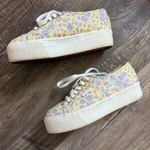 Limited Edition Loveshackfancy x Superga Platform Sneakers